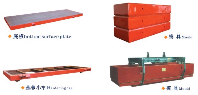 加氣混凝土設備-模具、底板、蒸養小車