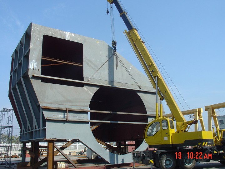 石灰回轉窯窯頭罩