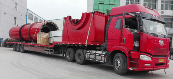 雙筒烘干機發貨