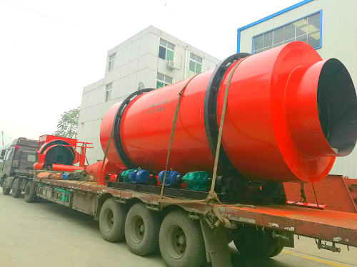 三筒烘干機發貨