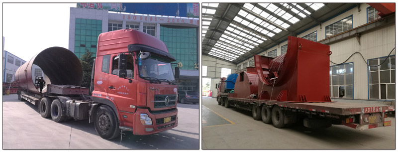 鋰輝石回轉窯發(fā)貨